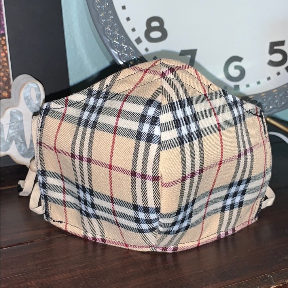 Tartan Print  Face Mask